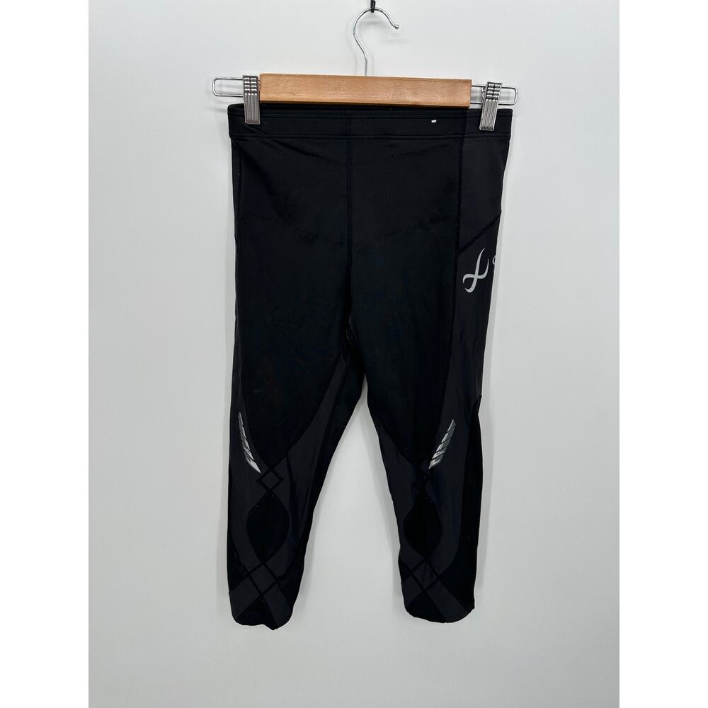 CW-X Women's Stabilyx Joint Support 3/4‎ Capri Compression Tight Pants Sz Medium